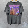 Capybara Vintage 90s Bootleg Retro Be Cappy Shirt Shirts Relaxed Shirt Distressed T-Shirts, Hoodie, Sweatshirt - T-Shirt, Sweatshirt, Hoodie