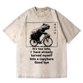 Capybara Vintage Wash Japanese Funny Anime Comfort Top T-Shirts, Hoodie, Sweatshirt - T-Shirt, Sweatshirt, Hoodie