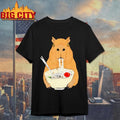 Capybara eat Ramen Japanese shirt Unisex T-shirt, Sweatshirt, Hoodie, Long Sleeve Tee - T-Shirt, Sweatshirt, Hoodie