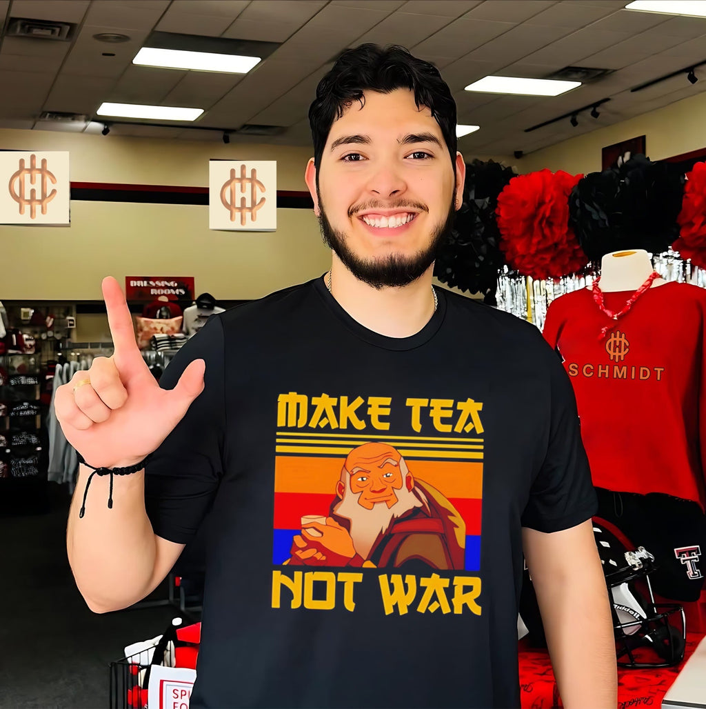 Carol make tea not war classic funny shirt Unisex T-shirt, Sweatshirt, Hoodie, Long Sleeve Tee - T-Shirt, Sweatshirt, Hoodie