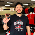 Carolina Hurricanes 2026 NHL Stanley Cup Champions logo shirt Unisex T-shirt, Sweatshirt, Hoodie, Long Sleeve Tee - T-Shirt, Sweatshirt, Hoodie