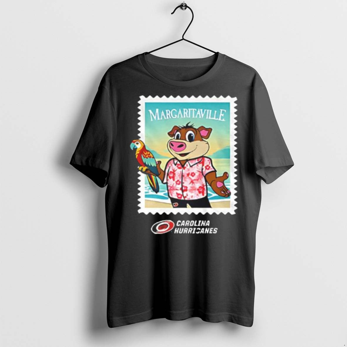 Carolina Hurricanes Hockey Margaritaville 2025 T Shirts Unisex T-shirt, Sweatshirt, Hoodie, Long Sleeve Tee - T-Shirt, Sweatshirt, Hoodie
