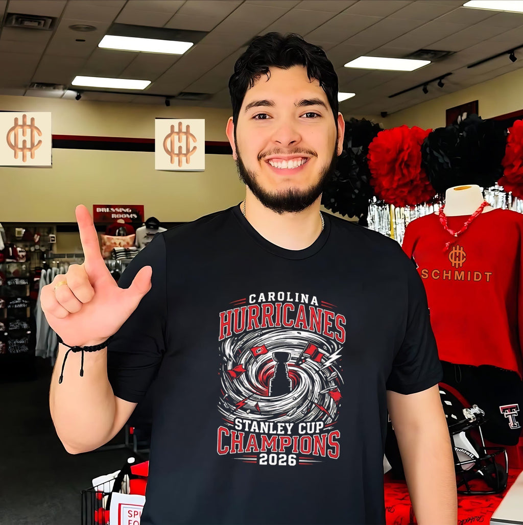 Carolina Hurricanes Stanley Cup Champions 2026 storm illustration shirt Unisex T-shirt, Sweatshirt, Hoodie, Long Sleeve Tee - T-Shirt, Sweatshirt, Hoodie