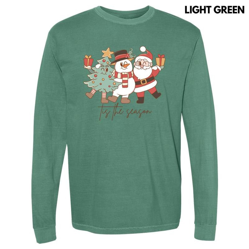 Cartoon Tis Season Long Sleeve Comfort Colors 'NLB' T-Shirts, Hoodie, Sweatshirt - T-Shirt, Sweatshirt, Hoodie