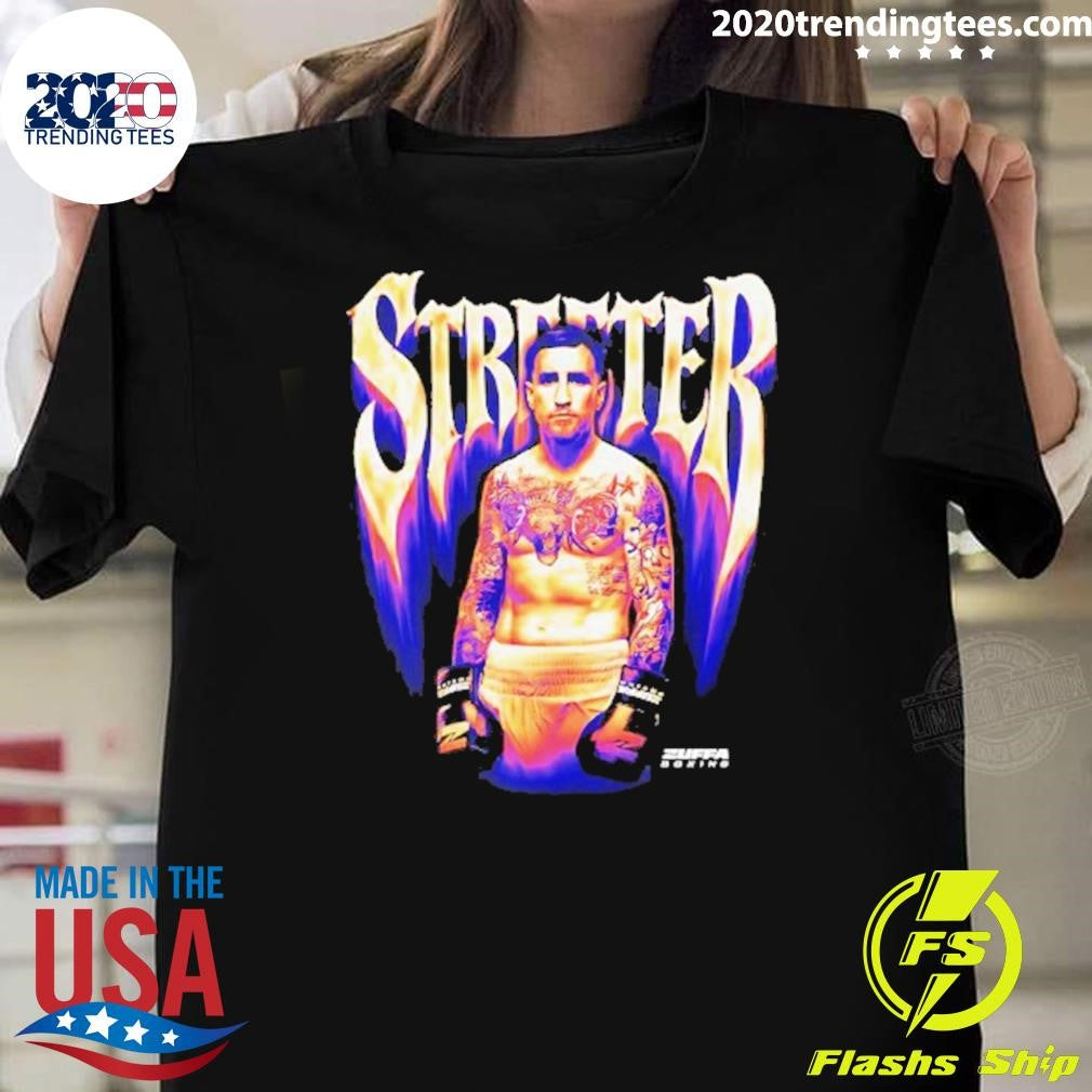 Casey Streeter Zuffa Boxing Fighter Pose Retro Shirt Unisex T-shirt, Sweatshirt, Hoodie, Long Sleeve Tee - T-Shirt, Sweatshirt, Hoodie