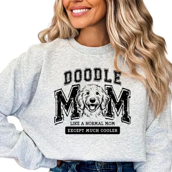 Casual Doodle Dog Mom Dog Lover Comfortable Long Sleeve Goldne Doodle Mom Dog Mama Pet Dog Lover Labradoodle Goldne Doodle T-Shirts, Hoodie, Sweatshirt - T-Shirt, Sweatshirt, Hoodie