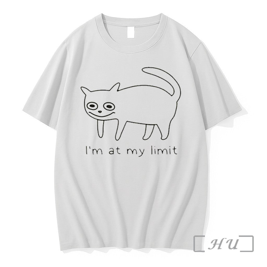 Cat Im At My Limit Tshirts Sweater Hoodie Jpg Unisex T-shirt, Sweatshirt, Hoodie, Long Sleeve Tee - T-Shirt, Sweatshirt, Hoodie