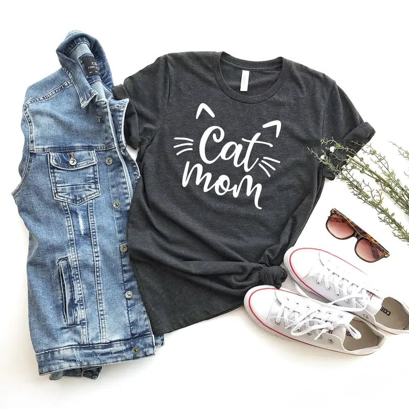 Cat Mom Shirt Mom Pet Lover Shirt Cat Shirt Cat Mama Cat Lover T-Shirts, Hoodie, Sweatshirt - T-Shirt, Sweatshirt, Hoodie