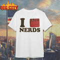 Cat Valentine I Heart Nerds shirt Unisex T-shirt, Sweatshirt, Hoodie, Long Sleeve Tee - T-Shirt, Sweatshirt, Hoodie