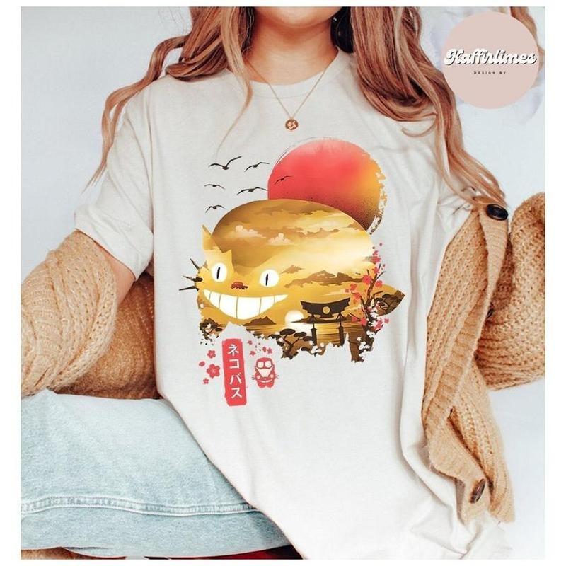 Catbus Shirt My Neighbor Totoro Shirt Studio Ghibli Shirt Totoro Shirt Studio Ghibli Fans Shirt Totoro Shirt Miyazaki Hayao T-Shirts, Hoodie, Sweatshirt - T-Shirt, Sweatshirt, Hoodie