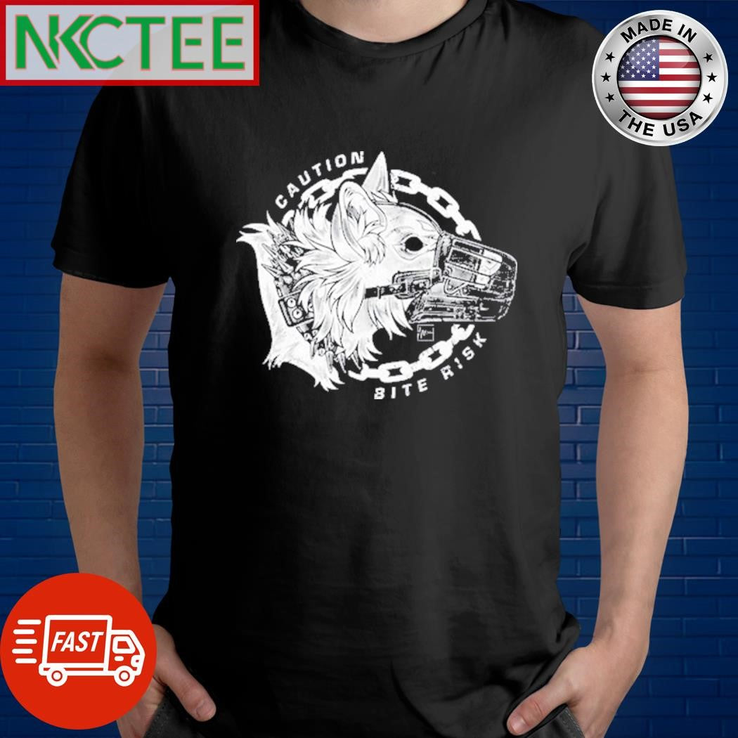 Caution Bite Risk Shirt Unisex T-shirt, Sweatshirt, Hoodie, Long Sleeve Tee - T-Shirt, Sweatshirt, Hoodie
