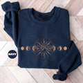 Celestial Moon Phase Boho Mystical Moon Sun Boho Moon Astronomy Spiritual Moon T-Shirts, Hoodie, Sweatshirt - T-Shirt, Sweatshirt, Hoodie