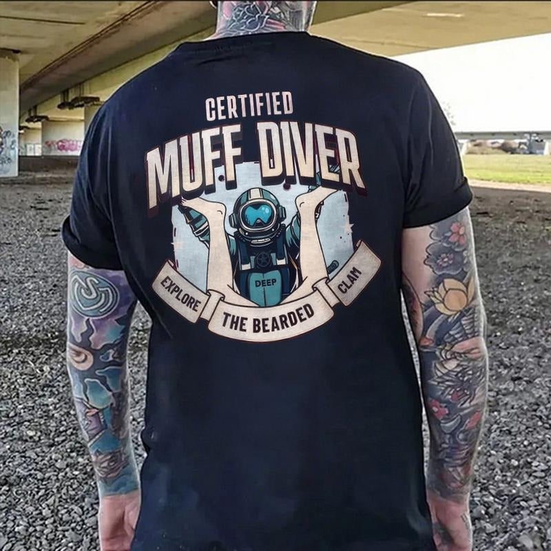 Certified Muff Diver Printed T-Shirts, Hoodie, Sweatshirt - T-Shirt, Sweatshirt, Hoodie