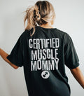 Certified Muscle Mommy Girlfriend Wife Friend Weightlifting Gym Pump Cover Deadlift Squat Gym Lover T-Shirts, Hoodie, Sweatshirt - T-Shirt, Sweatshirt, Hoodie