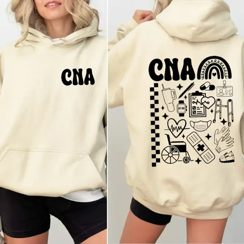 Certified Nursing Assistant Nurse Cna Nurse Cna Nurse Nursing Assistant Casual T-Shirts, Hoodie, Sweatshirt - T-Shirt, Sweatshirt, Hoodie