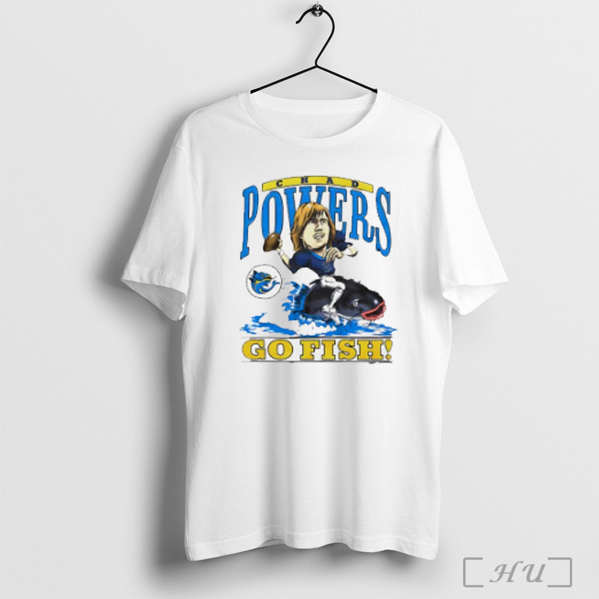 Chad Powers Go Fish Cartoon T Shirt Unisex T-shirt, Sweatshirt, Hoodie, Long Sleeve Tee - T-Shirt, Sweatshirt, Hoodie