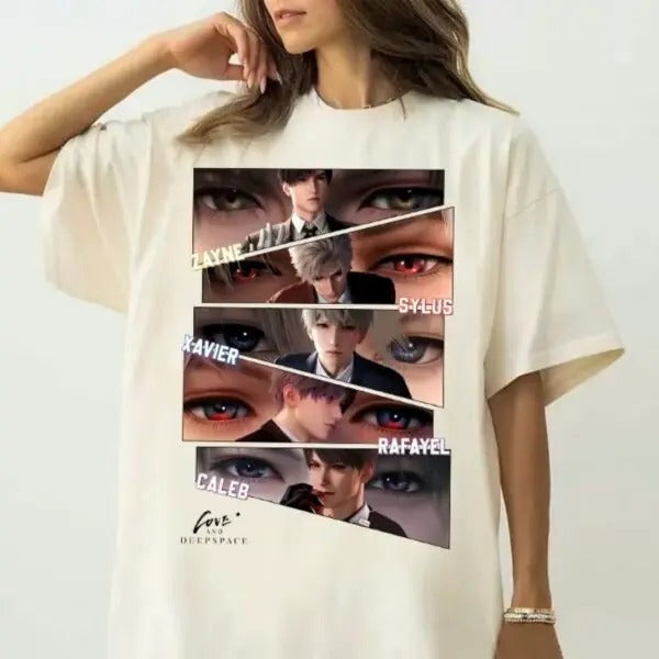 Characters Girl Dinner Zayne Sylus Caleb Love Deespace Shirt T-Shirts, Hoodie, Sweatshirt - T-Shirt, Sweatshirt, Hoodie