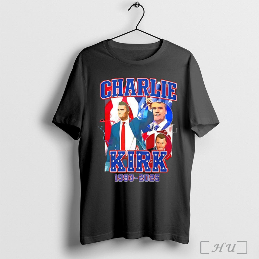 Charlie Kirk 1993 2025 Graphic T Shirt Sweatshirt Png Unisex T-shirt, Sweatshirt, Hoodie, Long Sleeve Tee - T-Shirt, Sweatshirt, Hoodie