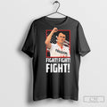 Charlie Kirk Fight Fight Fight Freedom Shirt Sweater Unisex T-shirt, Sweatshirt, Hoodie, Long Sleeve Tee - T-Shirt, Sweatshirt, Hoodie