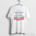 Charlie Kirk Freedom Is Worth Fighting For T Shirt Unisex T-shirt, Sweatshirt, Hoodie, Long Sleeve Tee - T-Shirt, Sweatshirt, Hoodie