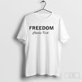 Charlie Kirk Freedom Memorial Unisex T-shirt, Sweatshirt, Hoodie, Long Sleeve Tee - T-Shirt, Sweatshirt, Hoodie