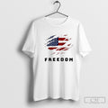 Charlie Kirk Freedom Usa Flag Shirt Sweater Unisex T-shirt, Sweatshirt, Hoodie, Long Sleeve Tee - T-Shirt, Sweatshirt, Hoodie