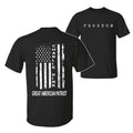 Charlie Kirk Great American Patriot Memorial Tribute US Flag Pray Charlie Kirk Shirt FREEDOM Shirt True Patriot Charlie Kirk T-Shirts, Hoodie, Sweatshirt - T-Shirt, Sweatshirt, Hoodie