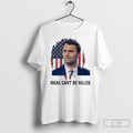 Charlie Kirk Ideas Cant Be Killed Unisex T-shirt, Sweatshirt, Hoodie, Long Sleeve Tee - T-Shirt, Sweatshirt, Hoodie