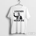 Charlie Kirk Legends Never Die Unisex T-shirt, Sweatshirt, Hoodie, Long Sleeve Tee - T-Shirt, Sweatshirt, Hoodie