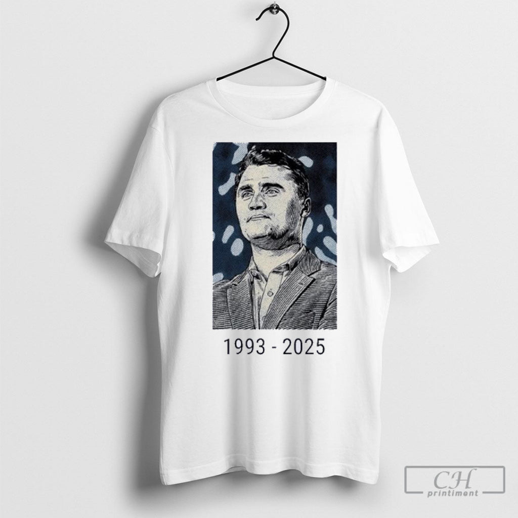 Charlie Kirk Memorial 1993 2025 Unisex T-shirt, Sweatshirt, Hoodie, Long Sleeve Tee - T-Shirt, Sweatshirt, Hoodie