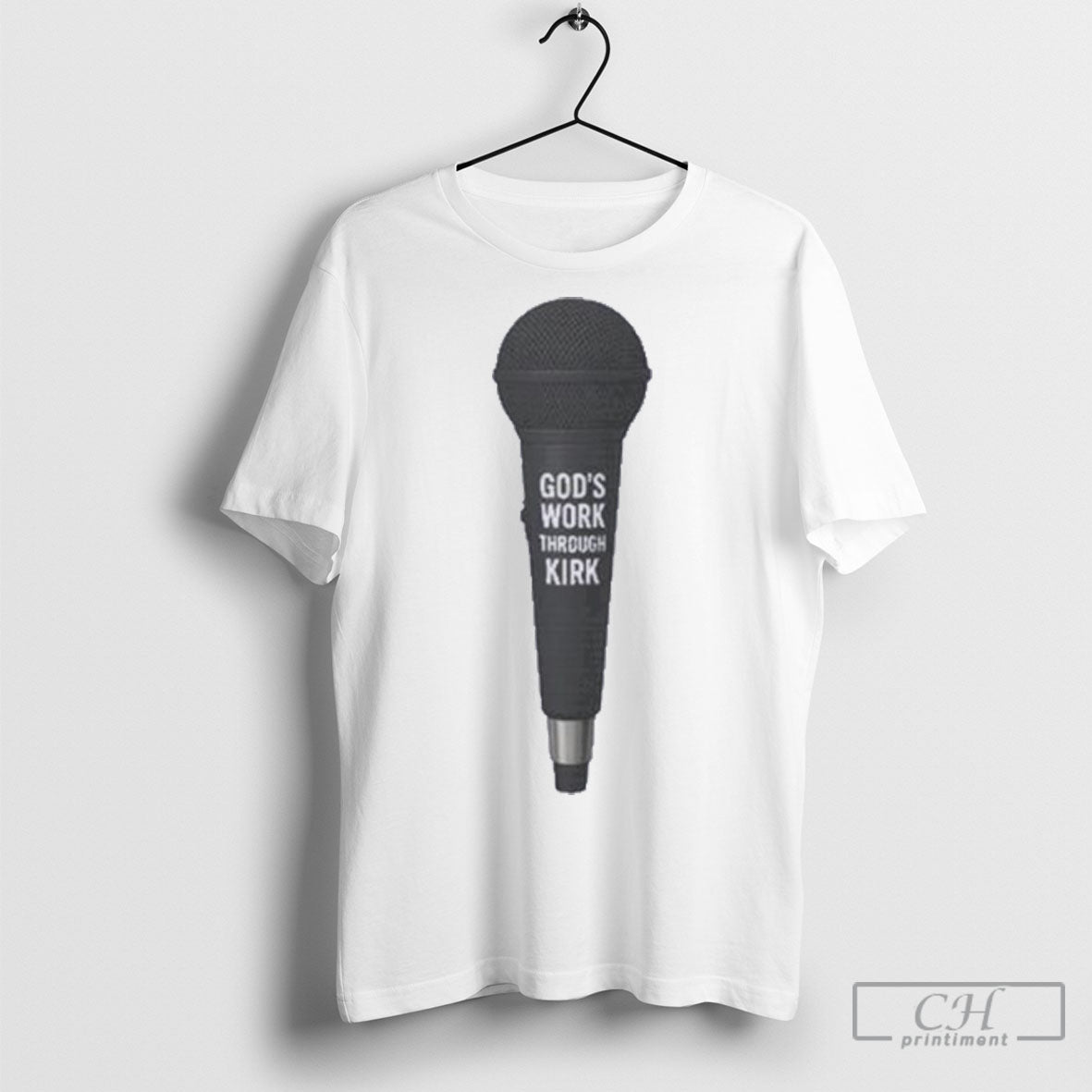 Charlie Kirk Mic Faithful Servant American Hero Unisex T-shirt, Sweatshirt, Hoodie, Long Sleeve Tee - T-Shirt, Sweatshirt, Hoodie