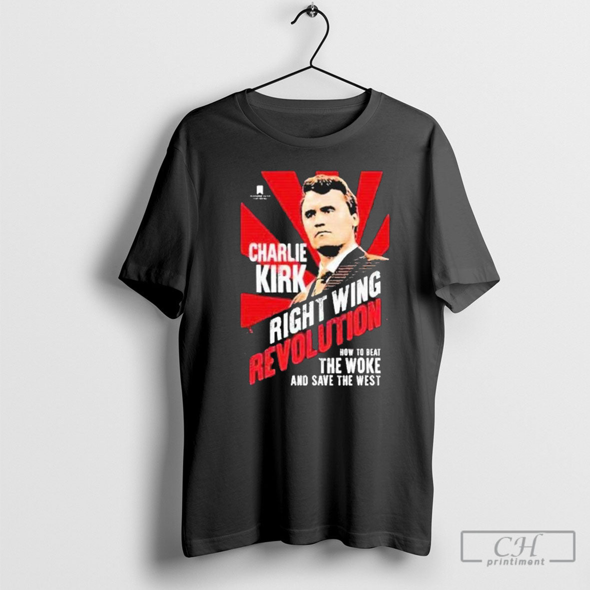 Charlie Kirk Right Wing Revolution Parody Unisex T-shirt, Sweatshirt, Hoodie, Long Sleeve Tee - T-Shirt, Sweatshirt, Hoodie
