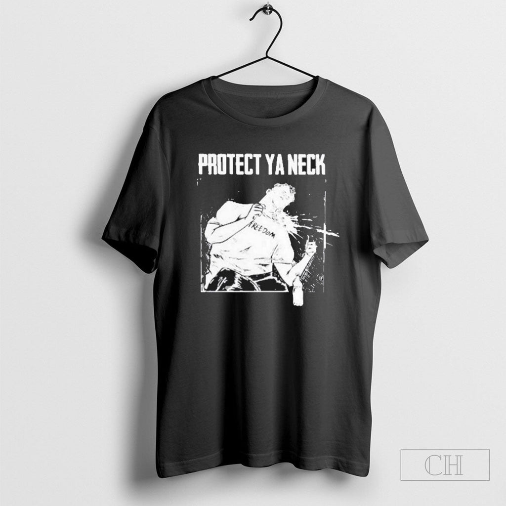 Charlie Kirk Shot Protect Ya Neck Unisex T-shirt, Sweatshirt, Hoodie, Long Sleeve Tee - T-Shirt, Sweatshirt, Hoodie
