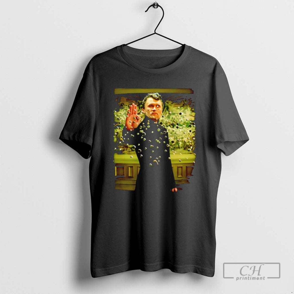 Charlie Kirk Stops Bullet T Shirts Unisex T-shirt, Sweatshirt, Hoodie, Long Sleeve Tee - T-Shirt, Sweatshirt, Hoodie