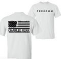 Charlie Kirk Freedom Classic Cotton Shirt 100% Material Regular Fit Casual T-Shirts, Hoodie, Sweatshirt - T-Shirt, Sweatshirt, Hoodie