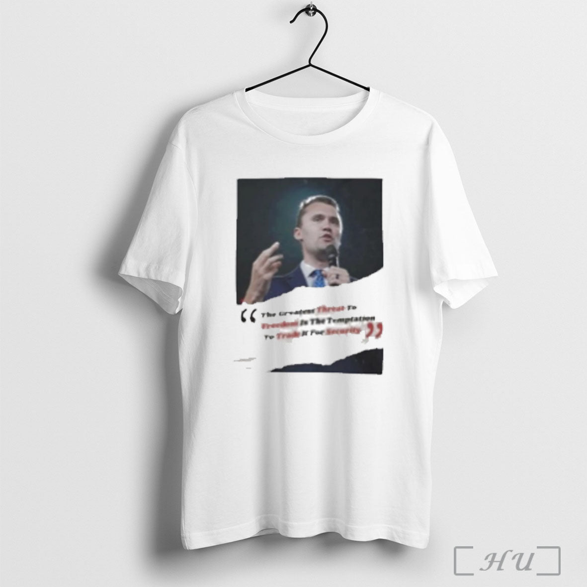 Charlie Kirk Threat Freedom Trade Security T Shirt Unisex T-shirt, Sweatshirt, Hoodie, Long Sleeve Tee - T-Shirt, Sweatshirt, Hoodie