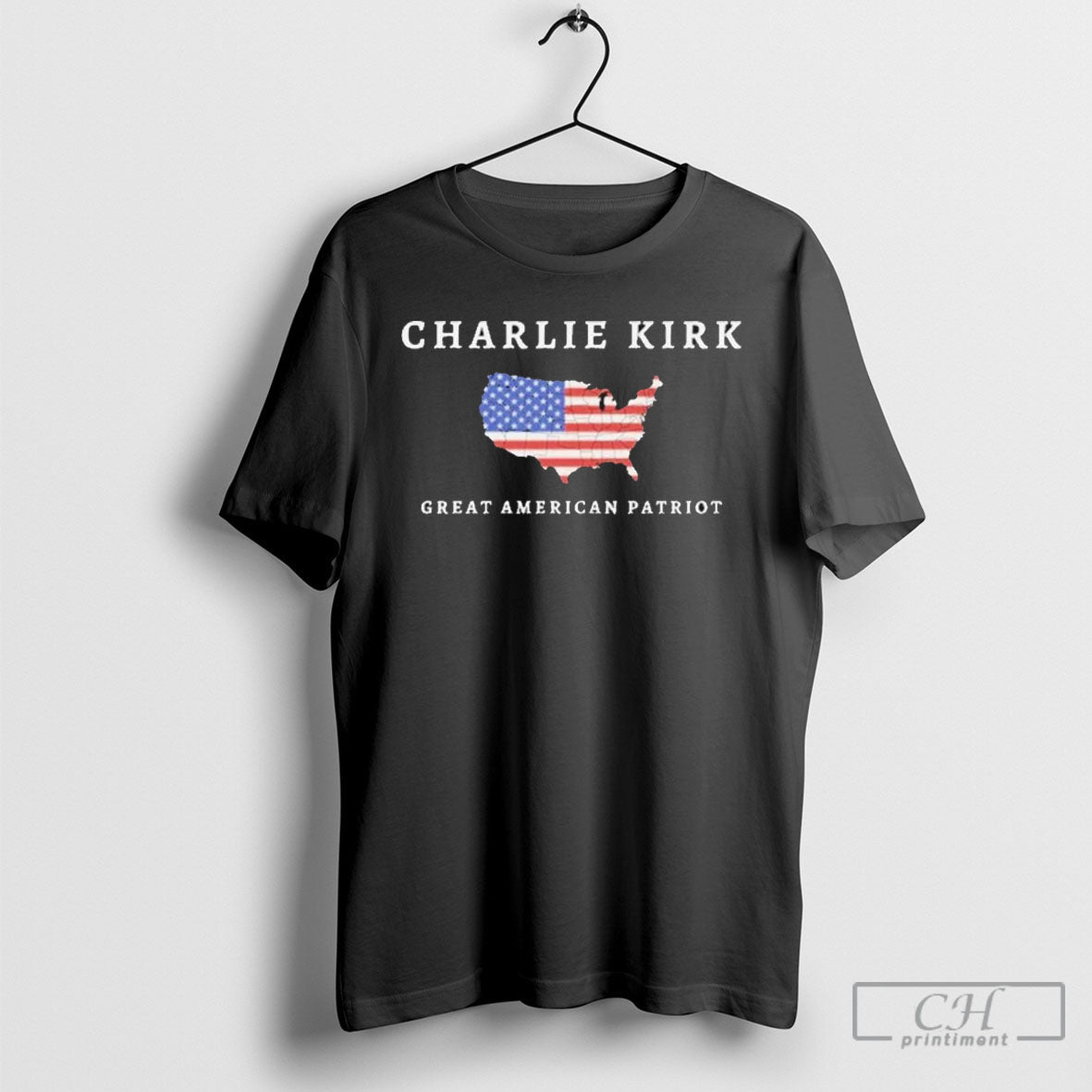 Charlie Kirk Tribute Great American Patriot Unisex T-shirt, Sweatshirt, Hoodie, Long Sleeve Tee - T-Shirt, Sweatshirt, Hoodie