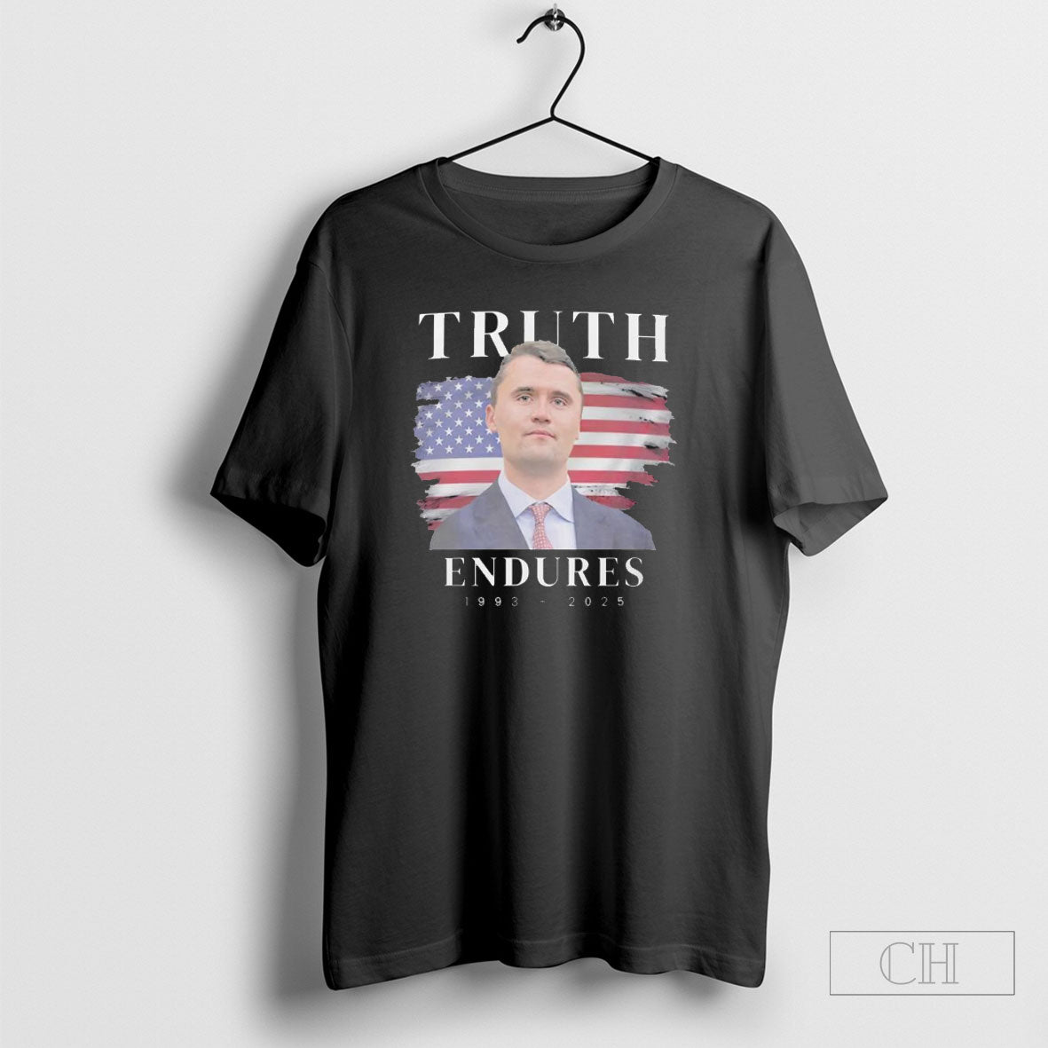 Charlie Kirk Truth Endures 1993 2025 Unisex T-shirt, Sweatshirt, Hoodie, Long Sleeve Tee - T-Shirt, Sweatshirt, Hoodie