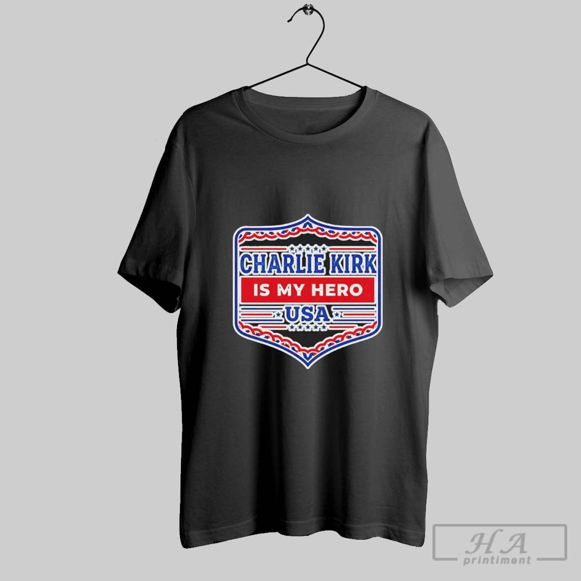 Charlie Kirk Is My Hero Usa Unisex T-shirt, Sweatshirt, Hoodie, Long Sleeve Tee - T-Shirt, Sweatshirt, Hoodie