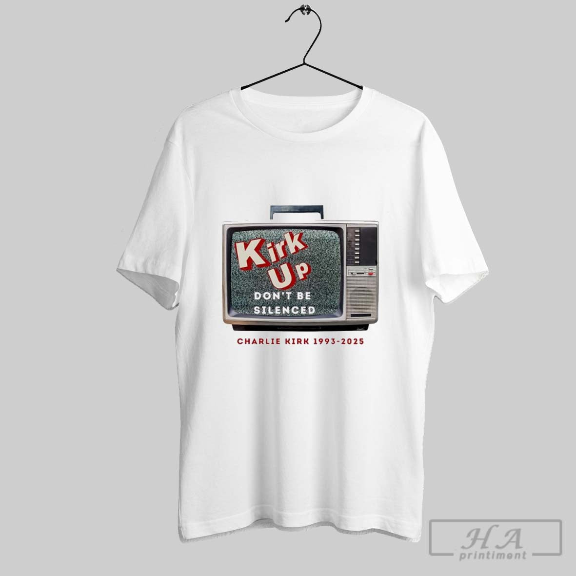 Charlie Kirk Up 1993 2025 Dont Be Silenced Classic Tv Memorial Unisex T-shirt, Sweatshirt, Hoodie, Long Sleeve Tee - T-Shirt, Sweatshirt, Hoodie