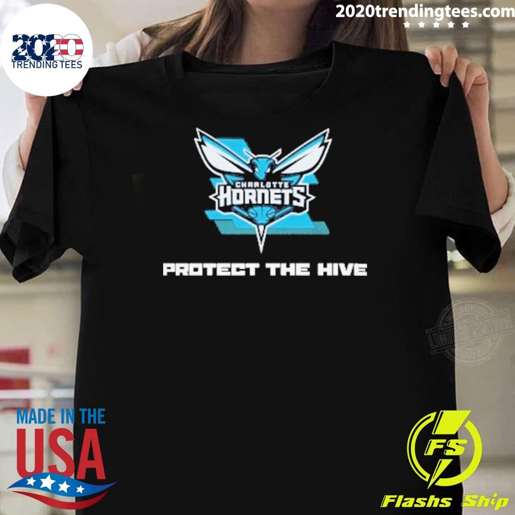 Charlotte Hornets Protect The Hive Shirt Unisex T-shirt, Sweatshirt, Hoodie, Long Sleeve Tee - T-Shirt, Sweatshirt, Hoodie