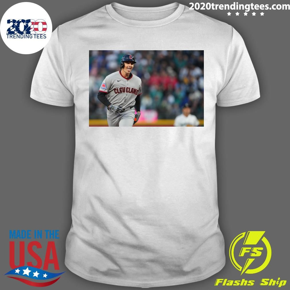 Chase DeLauter of Cleveland Guardians Shirt Unisex T-shirt, Sweatshirt, Hoodie, Long Sleeve Tee - T-Shirt, Sweatshirt, Hoodie