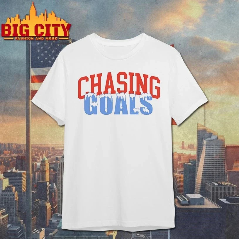 Chasing Goals Ice shirt Unisex T-shirt, Sweatshirt, Hoodie, Long Sleeve Tee - T-Shirt, Sweatshirt, Hoodie