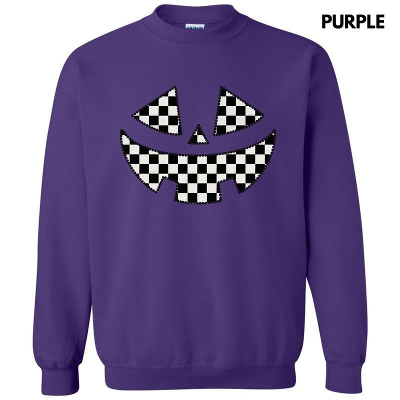 Checker Jack O Lantern Face 'NLB' T-Shirts, Hoodie, Sweatshirt - T-Shirt, Sweatshirt, Hoodie
