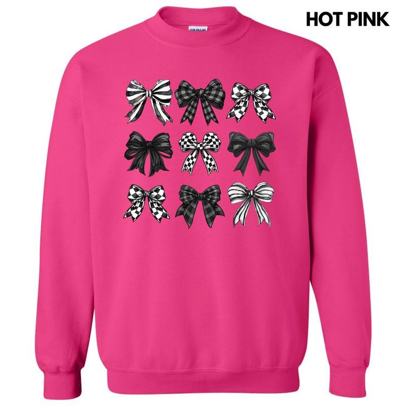 Checkered Black Bow Collage 'NLB' T-Shirts, Hoodie, Sweatshirt - T-Shirt, Sweatshirt, Hoodie