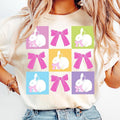 Checkered Easter Coquette Retro Easter Easter Bunny Happy Easter Christian Easter Easter T-Shirts, Hoodie, Sweatshirt - T-Shirt, Sweatshirt, Hoodie