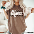 Checkered Mama Shirt Retro Mama Shirt Mom Life Shirt Motherhood Shirt Mom Mom T-Shirts, Hoodie, Sweatshirt - T-Shirt, Sweatshirt, Hoodie