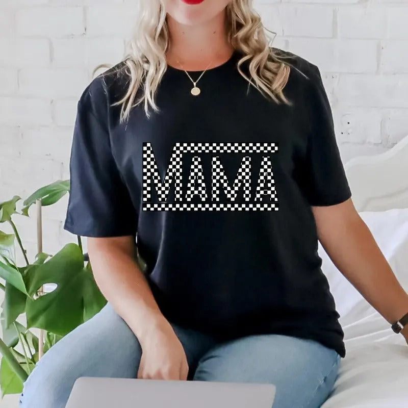 Checkered Mama Shirtmama Shirtmama Teecheckered Shirt Checkered Teeretro Mama Shirtmothers Day Shirtchecker Pattern Mama Shirtmama T-Shirts, Hoodie, Sweatshirt - T-Shirt, Sweatshirt, Hoodie