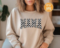 Checkered Mama Mom Retro Mom Vintage Checkered Mama Varsity Mom T-Shirts, Hoodie, Sweatshirt - T-Shirt, Sweatshirt, Hoodie