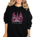 Checkered Pink & Black Tree & Edgy Alt Grunge Merry Comfort Womenswear Casual T-Shirts, Hoodie, Sweatshirt - T-Shirt, Sweatshirt, Hoodie